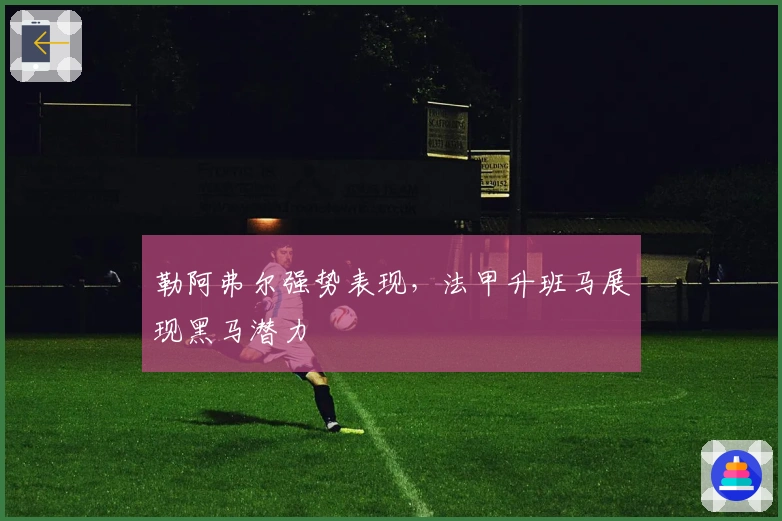 勒阿弗尔强势表现，法甲升班马展现黑马潜力